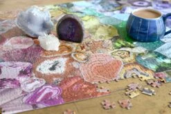Natural History Museum - Minerals 1000 Piece Jigsaw Puzzle -All Jigsaw Puzzles DSC5126