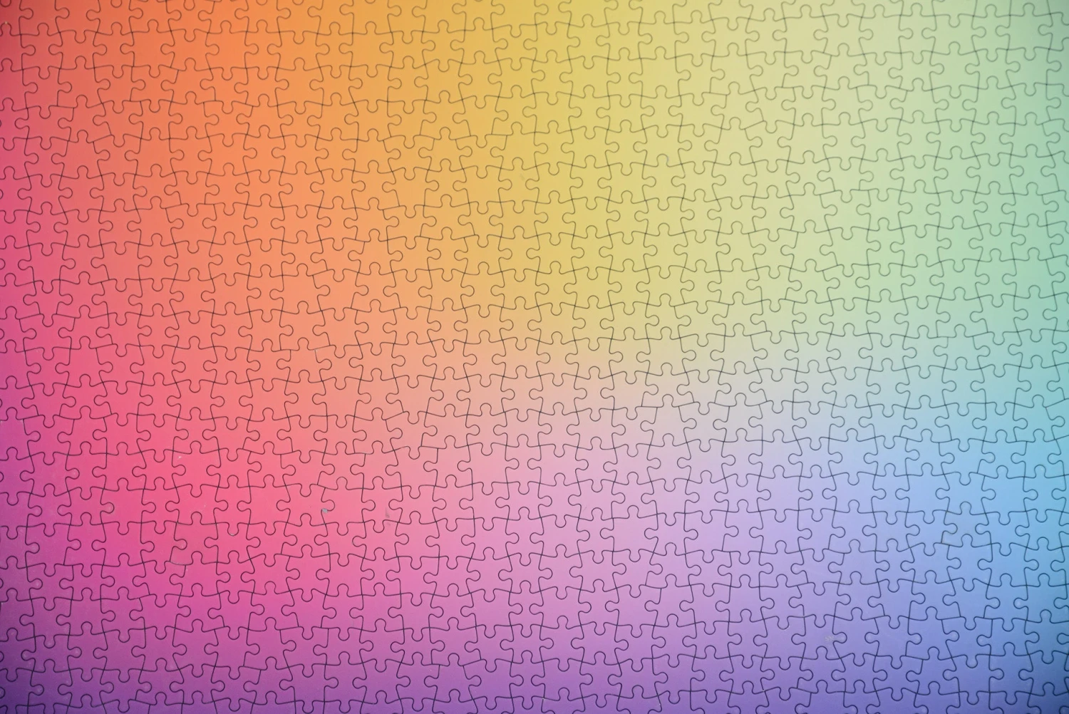 Blurry Rainbow- Impuzzible No.18- 1000 Piece Jigsaw Puzzle 10 Blurry Rainbow- Impuzzible No.18- 1000 Piece Jigsaw Puzzle - Image 8
