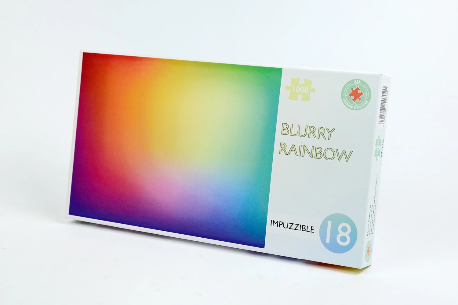 Blurry Rainbow- Impuzzible No.18- 1000 Piece Jigsaw Puzzle 6 Blurry Rainbow- Impuzzible No.18- 1000 Piece Jigsaw Puzzle - Image 4