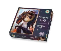 Dragon Scold 1000 Piece Jigsaw Puzzle -All Jigsaw Puzzles Fantasy Dragonscold SB1000 lid mockup