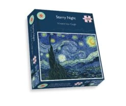 Starry Night By Vincent Van Gogh Jigsaw Puzzle -All Jigsaw Puzzles FineArt StarryNight SB1000 mockup