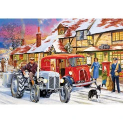 Gibsons Winter Post 500 Piece Jigsaw Puzzle