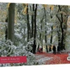Gibsons Snow In Autumn 636 Piece Jigsaw Puzzle -All Jigsaw Puzzles G4057 snow on autumn 636 piece jigsaw puzzle box