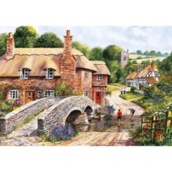Gibsons Terry's Waterways 4 X 500 Piece Jigsaw Puzzle -All Jigsaw Puzzles G5070 Terry s Waterways 4 x 500 Piece Jigsaw Puzzle 3