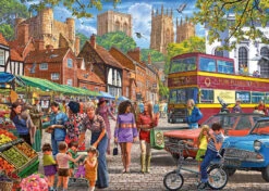 Gibsons York Market 1000 Piece Jigsaw Puzzle