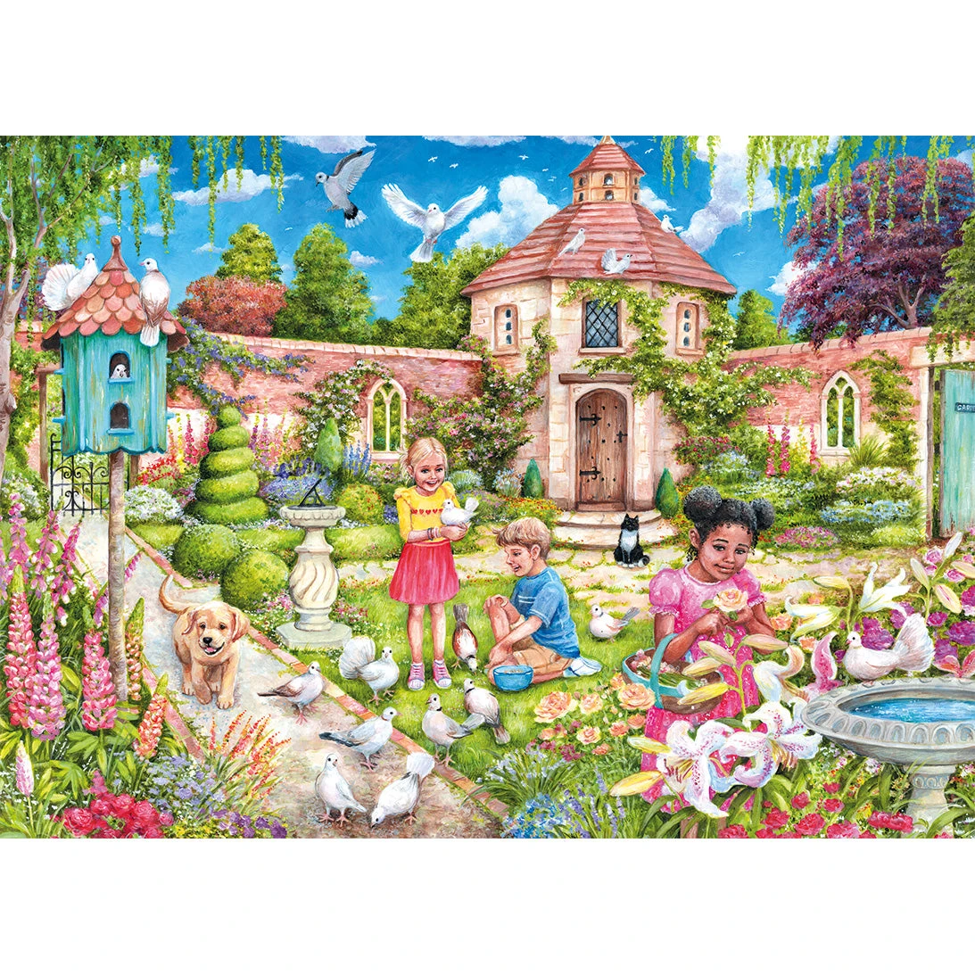 Gibsons The Dovecote 1000 Piece Jigsaw Puzzle 3 Gibsons The Dovecote 1000 Piece Jigsaw Puzzle