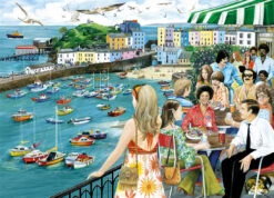 Gibsons Dining At Tenby 1000 Piece Jigsaw Puzzle