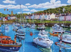Gibsons Aberaeron, Cardigan Bay 1000 Piece Jigsaw Puzzle