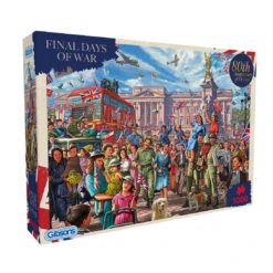Gibsons Final Days Of War 1000 Piece Jigsaw Puzzle -All Jigsaw Puzzles G7153 Final Days of War 1000 Piece Jigsaw Puzzle Box