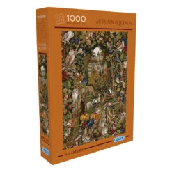Gibsons The Art File - Autumn Equinox 1000 Piece Jigsaw Puzzle -All Jigsaw Puzzles G7216TheArtFileAutumnEquinoxBox