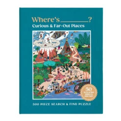 Where's_? Curious And Far Out Places 500 Piece -All Jigsaw Puzzles GAL82275 Where s Curious And Far Out Places 500 Piece Jigsaw Puzzle Box 1