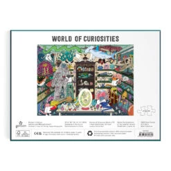 World Of Curiosities 1000 Piece Puzzle -All Jigsaw Puzzles GAL82862 World Of Curiosities 1000 Piece Jigsaw Puzzle Box 1