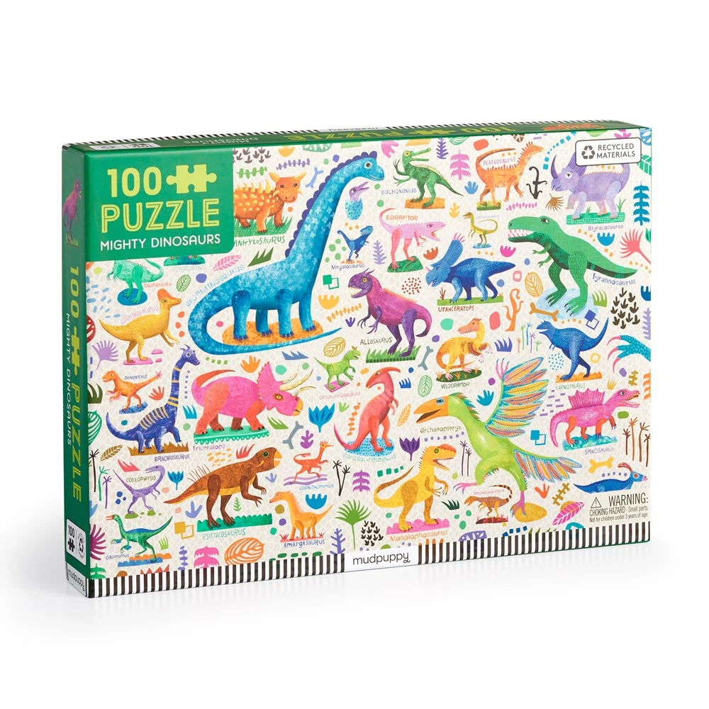 Mighty Dinosaurs 100 PiecePuzzle 7 Mighty Dinosaurs 100 PiecePuzzle - Image 5