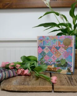 Victoria Ball Quilter's Corner 1000 Piece Foil Puzzle -All Jigsaw Puzzles GAL84668 Quilters Corner 500 Piece Jigsaw Puzzle 4