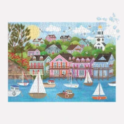 Joy Laforme Harbor By TheSea 1000 Piece Puzzle -All Jigsaw Puzzles GAL84859 Harbor By The Sea 1000 Piece Jigsaw Puzzle 1