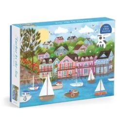 Joy Laforme Harbor By TheSea 1000 Piece Puzzle -All Jigsaw Puzzles GAL84859 Harbor By The Sea 1000 Piece Jigsaw Puzzle Box