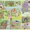 Garden Birds In Spring 500 Piece Jigsaw -All Jigsaw Puzzles Garden birds in spring 500 piece jigsaw puzzle