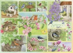 Garden Birds In Spring 500 Piece Jigsaw