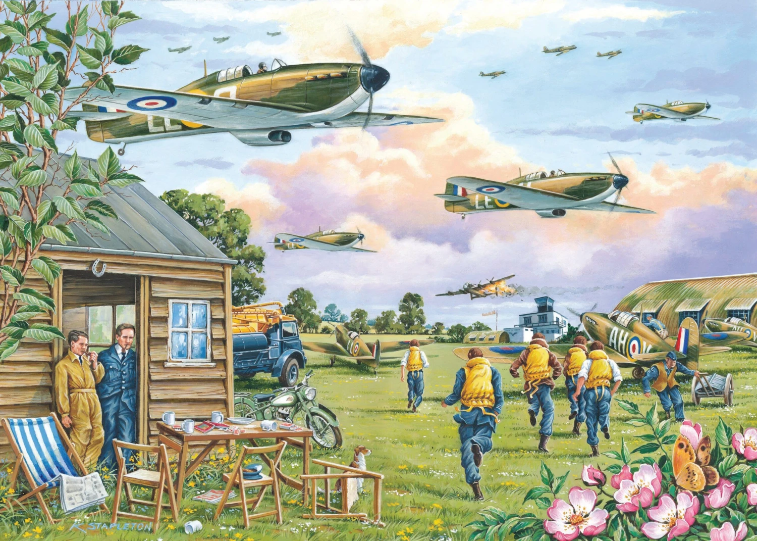 Sky Patrol 2 X 500XL Piece Jigsaw Puzzle 4 Sky Patrol 2 X 500XL Piece Jigsaw Puzzle - Image 2