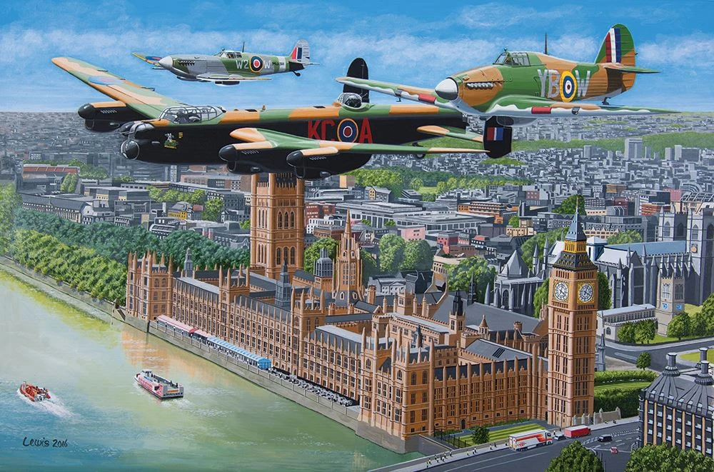 Sky Patrol 2 X 500XL Piece Jigsaw Puzzle 3 Sky Patrol 2 X 500XL Piece Jigsaw Puzzle