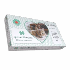 Personalised Heart Shaped Photo 201 Piece Jigsaw Puzzle -All Jigsaw Puzzles HeartBox001WR