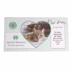 Personalised Heart Shaped Photo 201 Piece Jigsaw Puzzle -All Jigsaw Puzzles HeartBox002WR