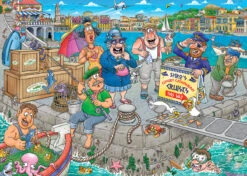 Jumbo PRE-ORDER Wasgij Original 47 Boating Bedlam 1000 Piece Jigsaw Puzzle