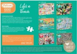 Life's A Beach 1000 Piece Jigsaw Puzzle -All Jigsaw Puzzles J11362 lifes a beach 1000 piece jigsaw puzzle 3