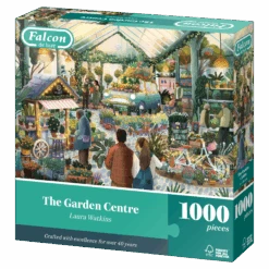 The Garden Centre 1000 Piece Jigsaw Puzzle -All Jigsaw Puzzles J500135 falcon de luxe the garden centre 1000 piece jigsaw puzzle box 4