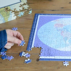 Personalised World Map 400 Piece Puzzle 25 Personalised World Map 400 Piece Puzzle -All Jigsaw Puzzles JHCUK 2024 your year your world 400 piece world map jigsaw puzzle lifestyle 2