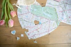 Hometown Heart-Shaped UK Map Jigsaw -All Jigsaw Puzzles JIGLONH Heart Shaped Map Jigsaw Puzzle 5