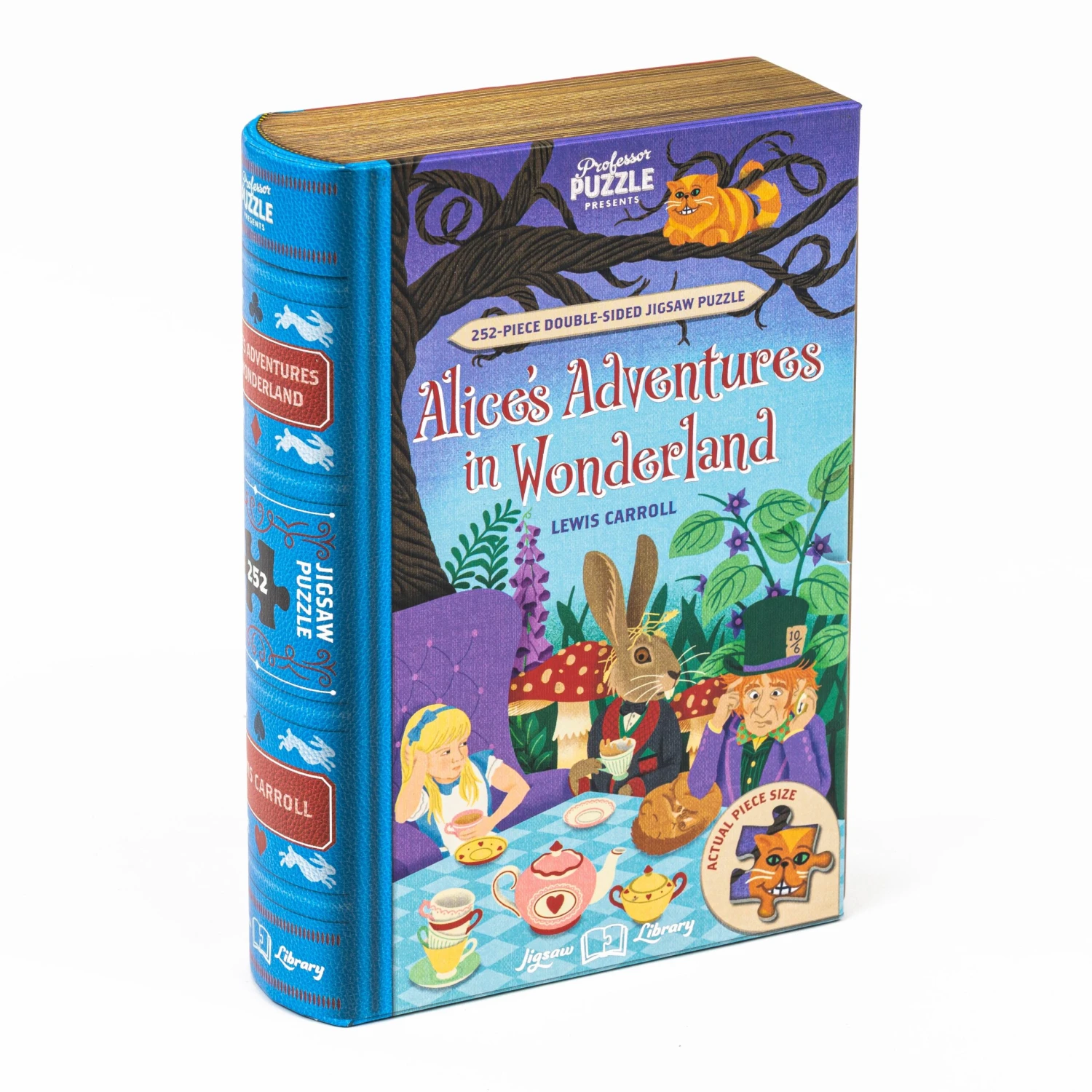 Alice In Wonderland Jigsaw Library 252 Piece Jigsaw Puzzle 7 Alice In Wonderland Jigsaw Library 252 Piece Jigsaw Puzzle - Image 5