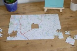 "My Hometown" Personalized Map Jigsaw Puzzle (USA Aerial & USGS) -All Jigsaw Puzzles JUS100 hometown 100 piece jigsaw puzzle lifestyle 2