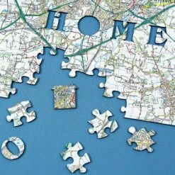 Hometown Wooden Map Jigsaw Puzzle -All Jigsaw Puzzles JWLR2B2 1