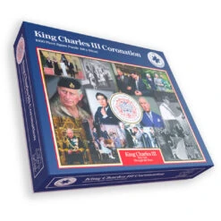 The King's Coronation 1000 Piece Jigsaw Puzzle -All Jigsaw Puzzles KingCharlesIIICoronation mockup