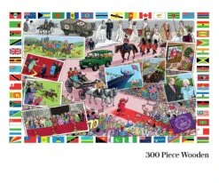 The Queen's Platinum Jubilee 2022 According To Blower 1000 Or 300 Piece Jigsaw Puzzle -All Jigsaw Puzzles MicrosoftTeams image 18