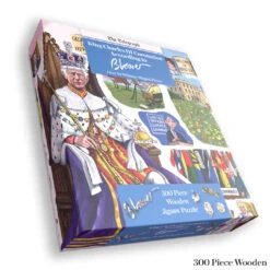 King Charles III Coronation According To Blower 1000 Or 300 Piece Jigsaw Puzzle -All Jigsaw Puzzles MicrosoftTeams image 20