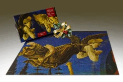 Angels - National Gallery Special Edition 2 X 1000 Piece Jigsaw Puzzle -All Jigsaw Puzzles NG 2023 12 07 ANGELANDBOX02GOLDBACK ONEHOLLYSPRIGDSC07137