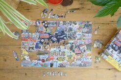 The Telegraph 1960s According To Blower 1000 Or 300 Piece Jigsaw Puzzle -All Jigsaw Puzzles RWB10250 Blower 1960s 300 Piece Jigsaw Puzzle 3