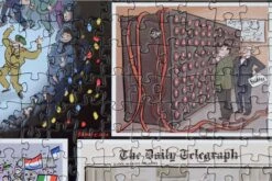 Daily Telegraph VE Day 80th Anniversary According To Blower 1000 Or 300 Piece Jigsaw Puzzle -All Jigsaw Puzzles RYT15061 Blower VE Day 1000 Piece Jigsaw Puzzle 8