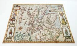 John Speed Historical Map Of Scotland 1000 Piece Jigsaw Puzzle -All Jigsaw Puzzles SCOT 1