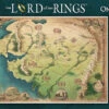 The One Ring: Eriador Map 1000 Piece Jigsaw Puzzle