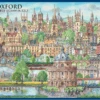 Oxford By K.J.Lewis 1000 Piece Jigsaw Puzzle -All Jigsaw Puzzles SP30608 Oxford K J Lewis 1000 Piece Jigsaw Puzzle