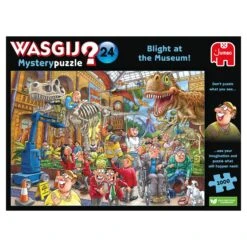 Jumbo Wasgij Mystery 24 Blight At The Museum! 1000 Piece Jigsaw Puzzle -All Jigsaw Puzzles a1bdef51 aba1 49c3 ab64 22e4296b6506
