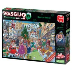 Jumbo Wasgij Christmas 19 Santa Dash 2 X 1000 Piece Jigsaw Puzzle -All Jigsaw Puzzles a487a165 81fc 4602 a4f1 243f5c8a67bd