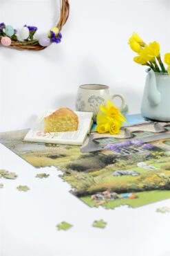 Dogs In A Spring Cottage Garden 1000 Piece Jigsaw -All Jigsaw Puzzles a58bd124 f6e4 42ac 94fd 40f299804cc2