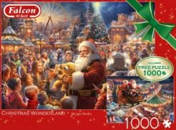 Falcon De LuxeChristmas Wonderland 2 X 1000 Piece Jigsaw Puzzles -All Jigsaw Puzzles aaaa818f 5c0f 4dc2 81ca 4700b710002c