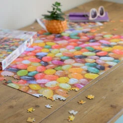 Candy Bean- Impuzzible No.9 -1000 Piece Jigsaw Puzzle -All Jigsaw Puzzles ajp Candy Bean Impuzzible No.9 1000piece lifestyle7 AJP10604