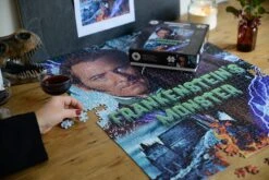 Frankenstein's Monster 1000 Piece Jigsaw Puzzle -All Jigsaw Puzzles ajp Frankenstein s Monster 1000piece lifestyle6 AJP13526