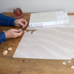 Natural Sand- Impuzzible No.22 - 1000 Piece Jigsaw Puzzle -All Jigsaw Puzzles ajp Natural Sand Impuzzible 22 1000piece lifestyle4 AJP13036